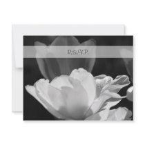Spring Tulip RSVP Wedding Invitation