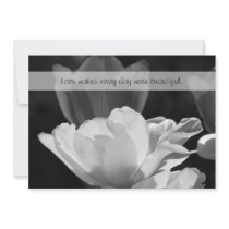 Spring Tulip Wedding Invitation by henishouseofpaper Spring Tulip Wedding Invitation