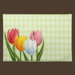 Spring Tulips 2 American MoJo Placemats placemats