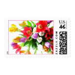 Spring Tulips Flowers Postage