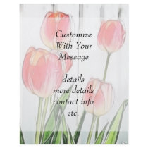 Spring Tulips Full Color Flyer