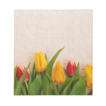Spring Tulips Memo Notepads