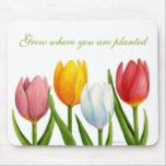Spring Tulips Mousepad mousepads