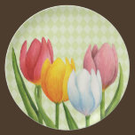 Spring Tulips Plate plates