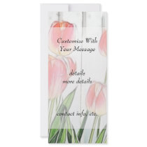 Spring Tulips Full Color Rack Card