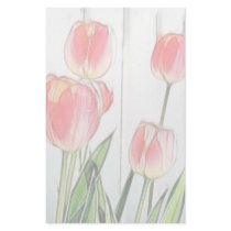 Spring Tulips Customized Stationery