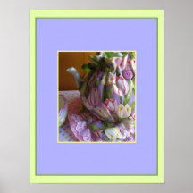 Spring Tulips Tea Cozy Poster