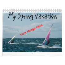 Spring Vacation Calendar