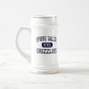 Spring Valley - Grizzlies - High - Las Vegas mugs by customteamsportswear Spring Valley - Grizzlies - High - Las Vegas mugs