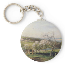 Spring View Village Key Chain