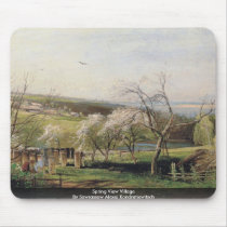Spring View Village Mousepad