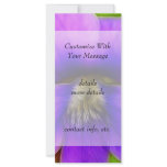 Spring Violet - Purple Power! Rack Card Design