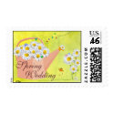 Spring Wedding Daisies Postage postage by LittleMilkyShop Spring Wedding Daisies Postage postage