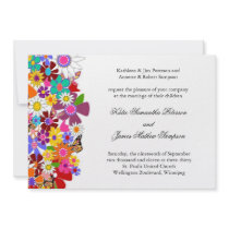 Spring Wedding Invitation by colourfuldesigns Spring Wedding Invitation