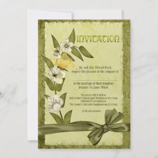 Spring Wedding invitation