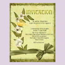 Spring Wedding Suite invitations