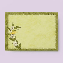Spring Wedding Suite envelopes
