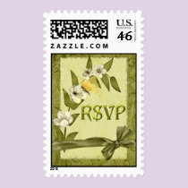 Spring Wedding Suite RSVP stamps