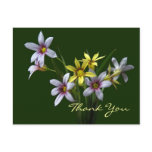 Spring Wildflower Thank You Postcard