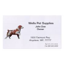 Springer Spaniel Business Card Templates