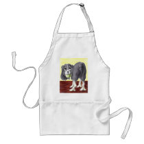 Springer Spaniel Caricature aprons
