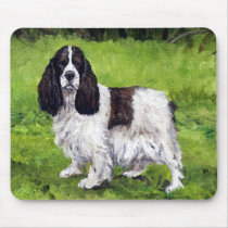 "Springer Spaniel" Dog Art Mousepad