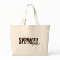 Springer Spaniel Eyes Tote Bag