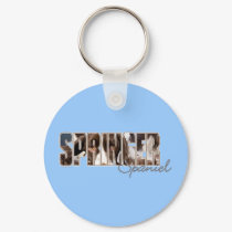 Springer Spaniel Eyes keychains