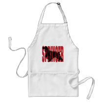 Springer Spaniel silhouette aprons