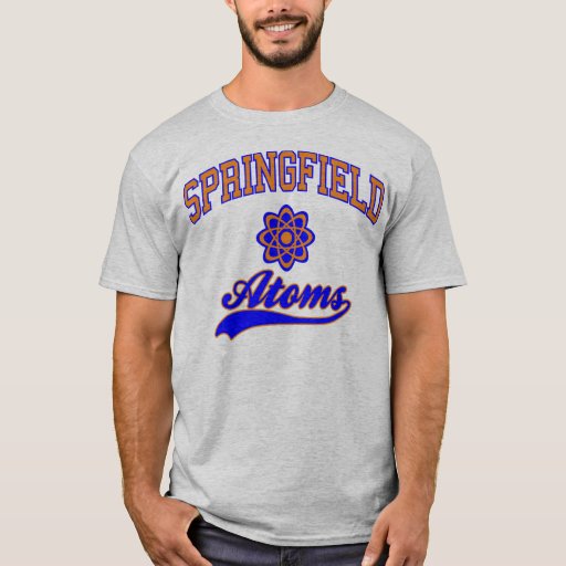 Springfield Atoms T Shirt Zazzle