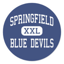 Springfield - Blue Devils - High - Holland Ohio stickers by customteamsportswear Springfield - Blue Devils - High - Holland Ohio stickers