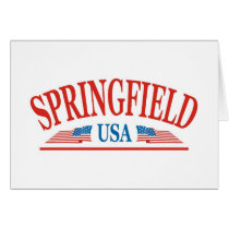Springfield Greeting Card