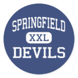 Springfield Devils Middle Holland Ohio Stickers