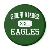 Springfield Gardens - Eagles - Springfield Gardens magnets by customteamsportswear Springfield Gardens - Eagles - Springfield Gardens magnets