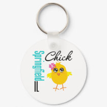 Springfield IL Chick keychains by chicktshirts Springfield IL Chick keychains