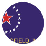 Springfield, Illinois, United States Sticker