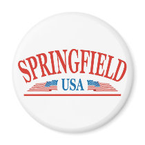 Springfield Refrigerator Magnet