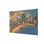 Springfield, Massachusetts - Large Letter 2 Canvas Prints