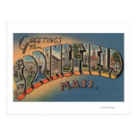 Springfield, Massachusetts - Large Letter 2 Post Card