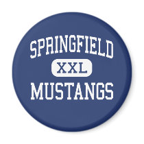 Springfield Mustangs Middle Fort Mill magnets by customteamsportswear Springfield Mustangs Middle Fort Mill magnets