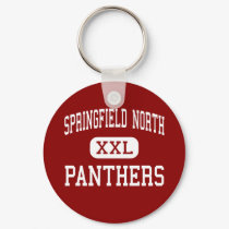 Springfield North - Panthers - High - Springfield keychains by customteamsportswear Springfield North - Panthers - High - Springfield keychains