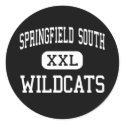 Springfield South - Wildcats - High - Springfield stickers