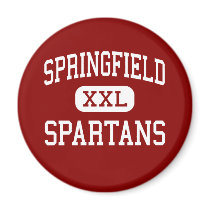 Springfield - Spartans - High School - Akron Ohio magnets by customteamsportswear Springfield - Spartans - High School - Akron Ohio magnets