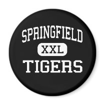 Springfield - Tigers - High - New Middletown Ohio magnets by customteamsportswear Springfield - Tigers - High - New Middletown Ohio magnets