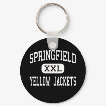 Springfield - Yellow Jackets - High - Springfield keychains by customteamsportswear Springfield - Yellow Jackets - High - Springfield keychains