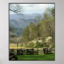 Springtime at the John Oliver Cabin posters