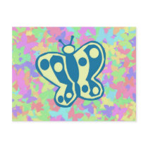 Springtime Butterflies Postcard postcards