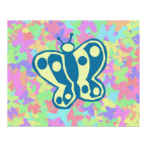 Springtime Butterflies Poster posters