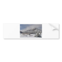Springtime Colorado Rocky Mountains Boulder Bumper Stickers