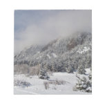 Springtime Colorado Rocky Mountains Boulder Memo Notepad